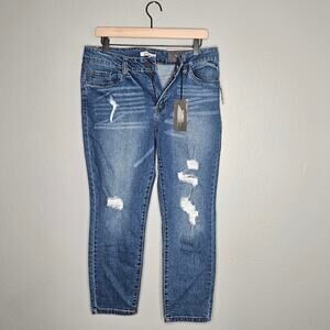 Refuge cropped boyfriend Jean